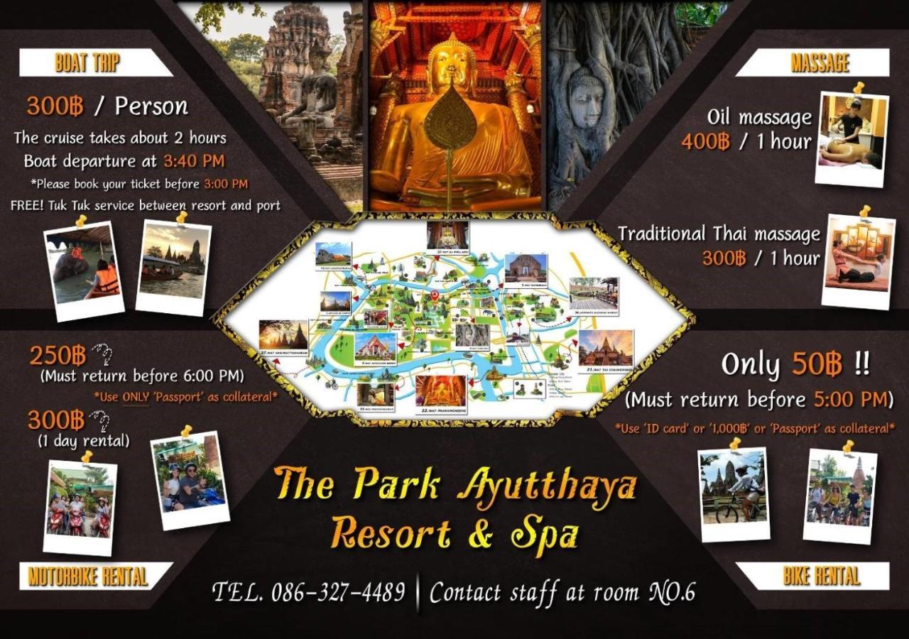 The Park Ayutthaya Resort And Spa Exterior foto